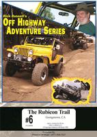 RUBICON TRAIL, CA VIDEO DVD